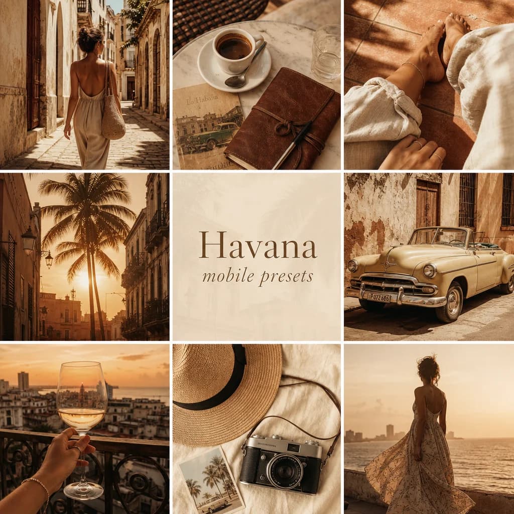 Sample photo edited with the Havana Lightroom preset